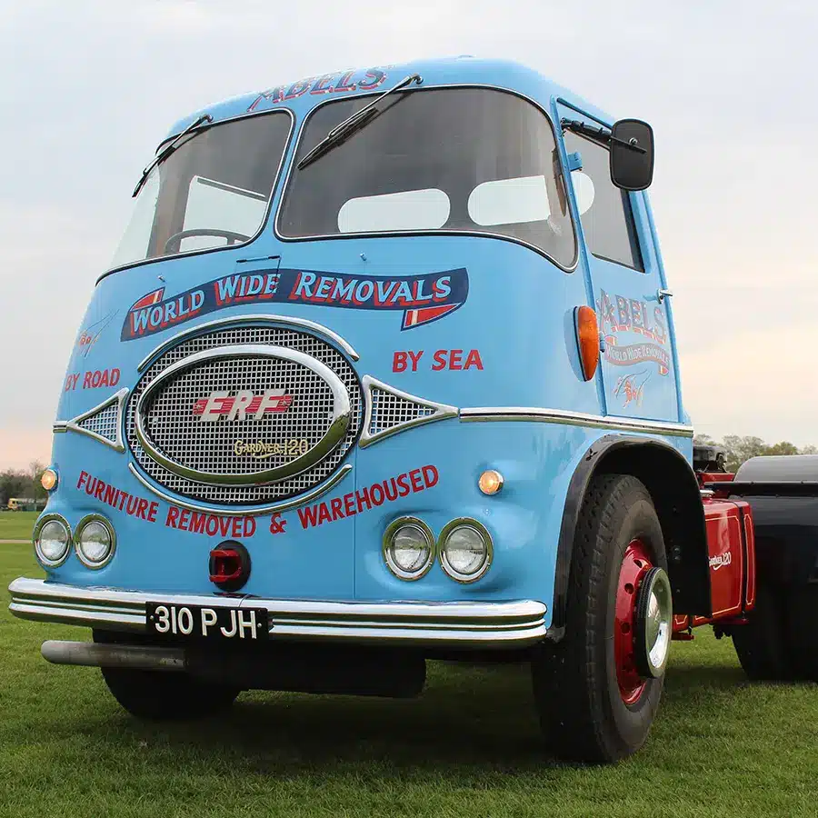 Abels ERF (Edwin Richard Foden) removal vehicle