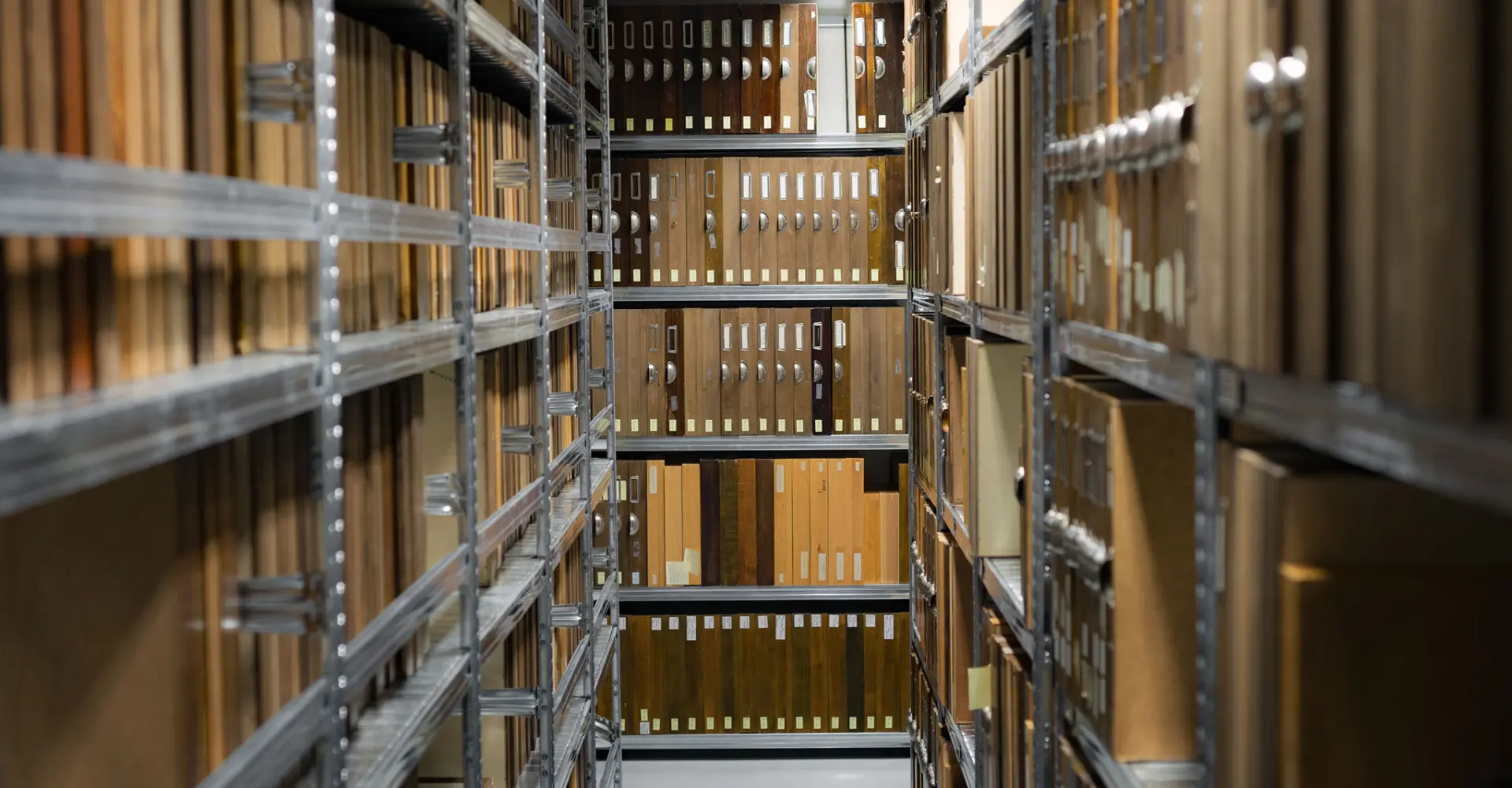 Files and private documentation correctly stored in a safe temperature environment to ensure the commercial storage facilities are correct for the businesses purpose.