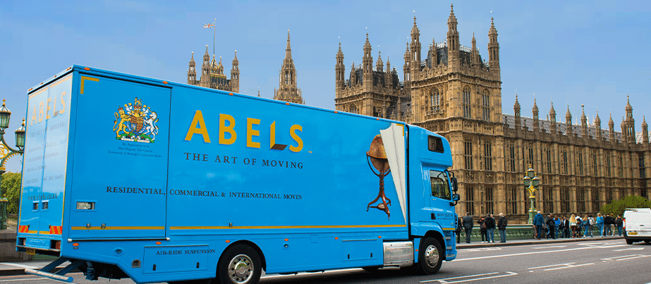 Vehicle driving in front of Big Ben