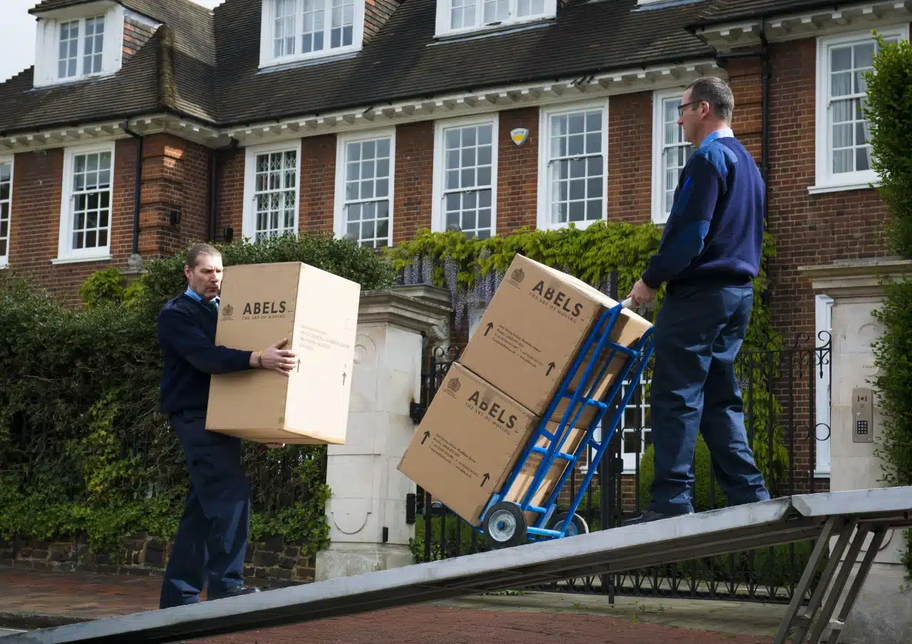 Moving day.